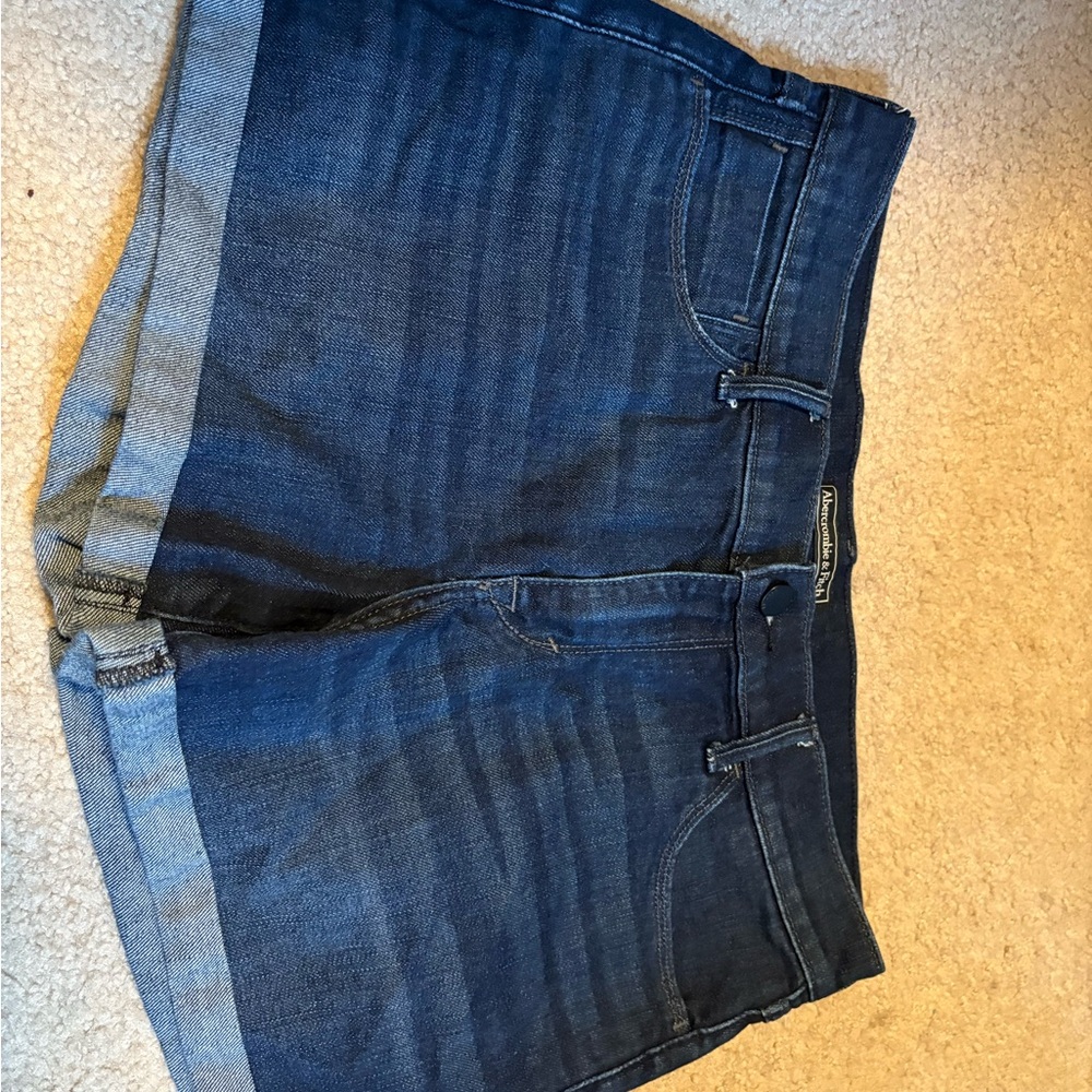 Abercrombie & Fitch Blue Jean Shorts Classic Denim